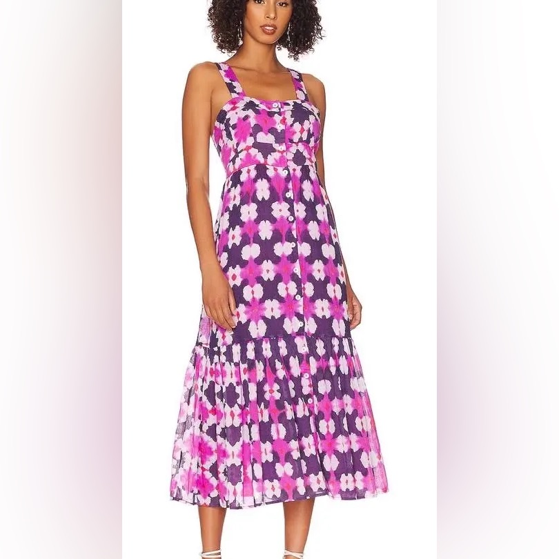 Banjanan Helena Cotton Midi Dress